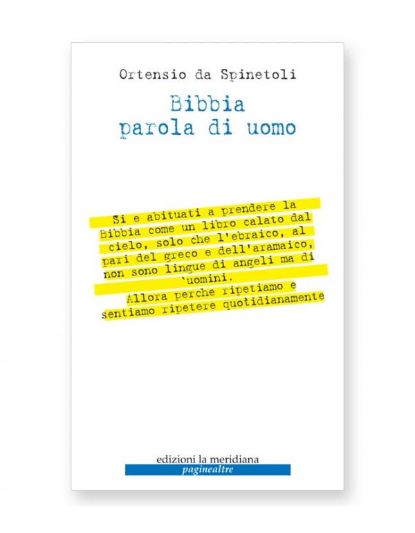 Bibbia parola di uomo