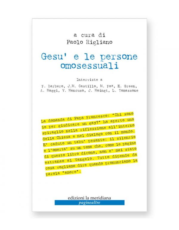 Gesù e le persone omosessuali