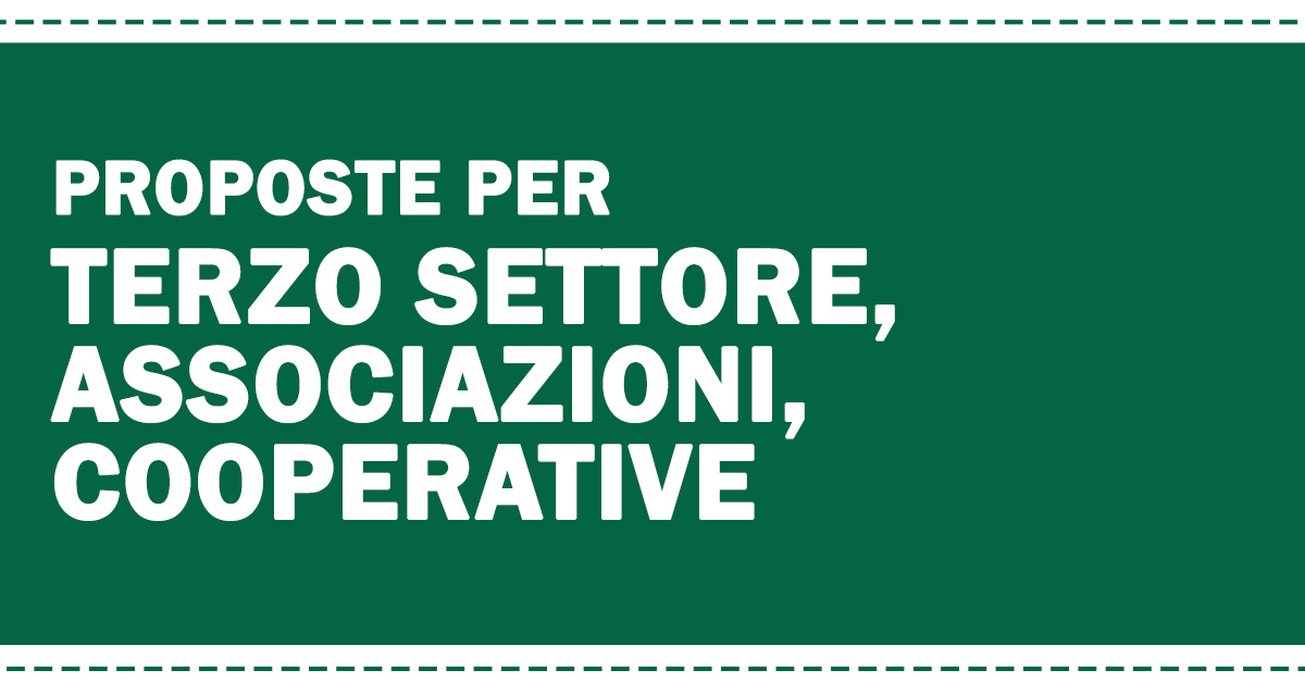 Scopri le nostre proposte formative dedicate al terzo settore, ad associazioni o cooperative